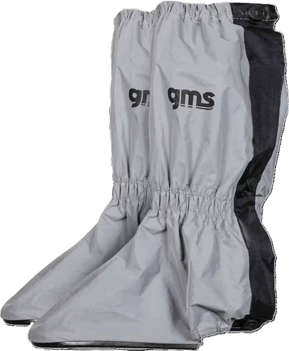 GMS Regenüberschuh Lux grau-reflektierend